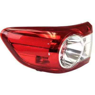 Rareelectrical - Tail Light Compatible With 2011-2013 Toyota Corolla 1.8L I4 Left Driver Side Halogen Rept730334 - Image 3