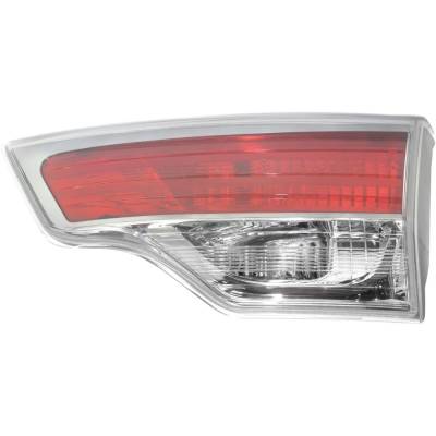 Tail Light Compatible With 2014-2016 Toyota Highlander 2.7L 3.5L I4 Right Passenger Side Halogen