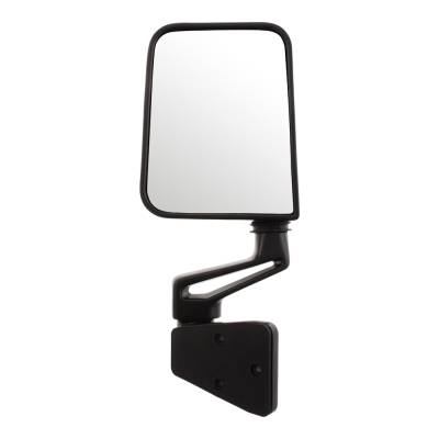 Rareelectrical - New Side Mirror Compatible With 1987-2002 Jeep Wrangler Left Driver Side Replaces Ch1320296 55027207 - Image 1