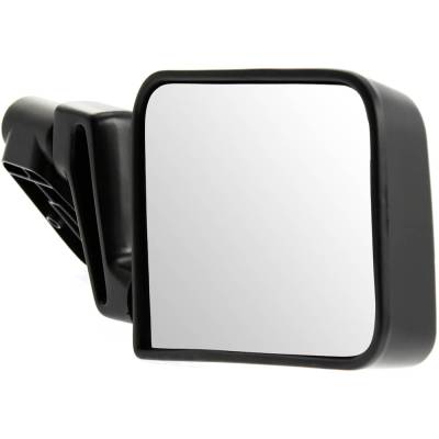 Rareelectrical - New Side Mirror Compatible With 1987-2002 Jeep Wrangler Left Driver Side Replaces Ch1320296 55027207 - Image 4