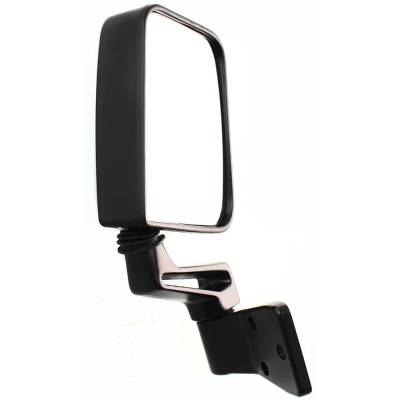 Rareelectrical - New Side Mirror Compatible With 1987-2002 Jeep Wrangler Right Passenger Side Replaces Ch1321296 - Image 3