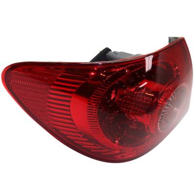 Rareelectrical - Tail Light Compatible With 2005-2008 Toyota Corolla 1.8L I4 Left Driver Side Halogen T730118-U 164Hp - Image 2