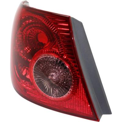 Rareelectrical - Tail Light Compatible With 2005-2008 Toyota Corolla 1.8L I4 Left Driver Side Halogen T730118-U 164Hp - Image 3