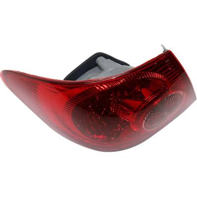 Rareelectrical - Tail Light Compatible With 2005-2008 Toyota Corolla 1.8L I4 Left Driver Side Halogen T730118-U 164Hp - Image 4