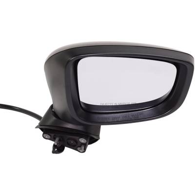 Side Mirror Compatible With 2014-2016 Mazda 3 3 Sport 2.0L 2.5L I4 Pe-Vps Py-Vps Right Passenger