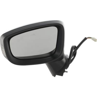 Side Mirror Fits 2014-2016 Mazda 3 3 Sport 2.0L 2.5L I4 Pe-Vps Py-Vps Left Driver Side 184Hp