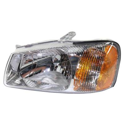 Headlight Compatible With 2000-2002 Hyundai Accent Left Driver Side Replaces 9210125050 20-6046-00