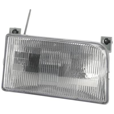 Rareelectrical - Headlight Compatible With 1992-1997 Ford Bronco F-150 F-250 F-350 F-53 Motorhome Chassis F-59 - Image 2