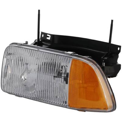 Rareelectrical - Headlight Compatible With 1994-1997 Gmc Sonoma Jimmy Left Driver Side Replaces 16525157 20-3015-00 - Image 2
