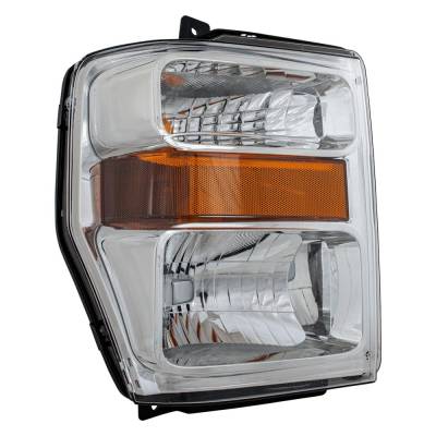 Rareelectrical - Headlight Compatible With 2008-2010 Ford F-250 Super Duty F-350 Super Duty F-450 Super Duty F-550 - Image 1