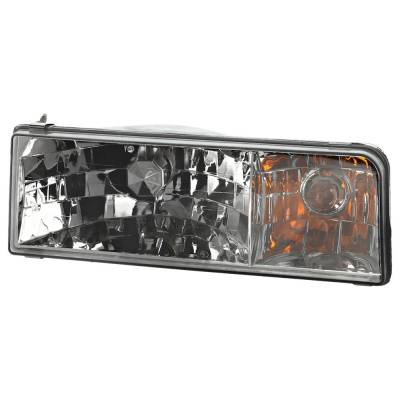 Headlight Compatible With 1995-1997 Lincoln Town Car 4.6L V8 Romeo Right Passenger Side 210Hp