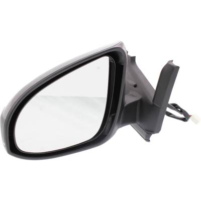 Rareelectrical - New Side Mirror Compatible With 2015-2019 Toyota Yaris 1.5L I4 Left Driver Side 106Hp Replaces - Image 3