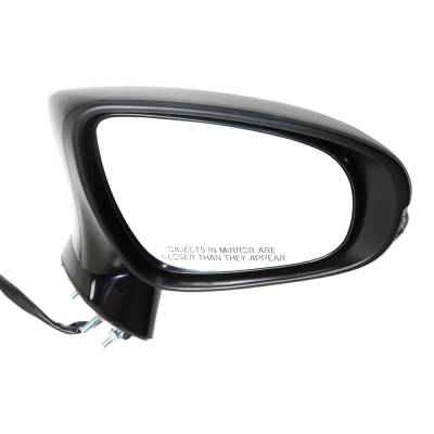 Side Mirror Compatible With 2014-2017 Lexus Ct200h 1.8L I4 Right Passenger Side 134Hp Replaces