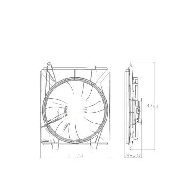 Rareelectrical - New A/C Condenser Compatible With 2023-2025 Honda Hr-V 2.0L L4 386116Cta01 38615-6Ct-A01 386156Cta01 - Image 4
