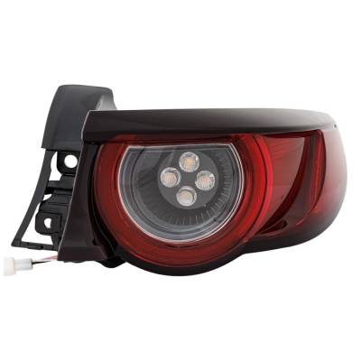 Tail Light Compatible With 2019-2021 Mazda 3 2.5L I4 Py-Vps Right Passenger Side 250Hp Replaces