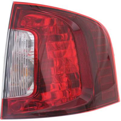 Tail Light Compatible With 2011-2014 Ford Edge 3.5L 2.0L V6 Duratec Right Passenger Side Halogen