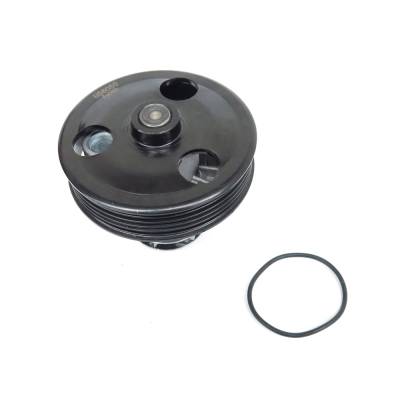 Rareelectrical - New Water Pump Aluminum Pulley Included Compatible With 2010-2014 Volkswagen Golf Sportwagen 2.5L L5 - Image 4