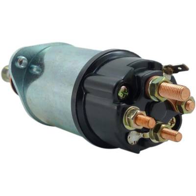Rareelectrical - New 12 Volt Solenoid Compatible With Lucas Massey Ferguson Tractor 77004 77089 Tob175 M50 - Image 1
