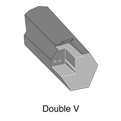 Rareelectrical - New Engine To Deck Double V Belt 1/2 X 141 Compatible With 1985-1999 Toro Wheel Horse 312-8 314-8 - Image 5