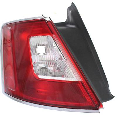 Rareelectrical - Tail Light Compatible With 2010-2012 Ford Taurus 3.5L 2.0L V6 Left Driver Side Halogen Repf730132 - Image 2