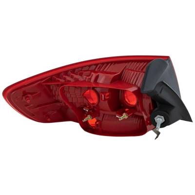 Rareelectrical - Tail Light Compatible With 2006-2008 Audi A3 Quattro A3 2.0L I4 Ea888 Right Passenger Side Halogen - Image 5