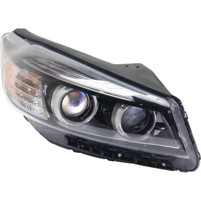 Headlight Compatible With 2016-2018 Kia Sorento 2.4L 2.0L I4 Right Passenger Side Xenon Rk10010019