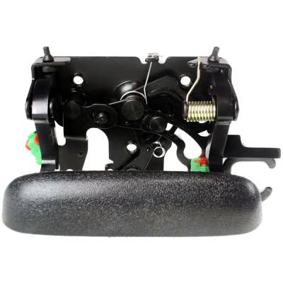 Textured Black Tailgate Handle Compatible With 2002-2006 Chevrolet Avalanche 1500 On Road Edition