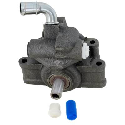 New Power Steering Pump Compatible With Ford E-150 Xlt 8 Cyl 5.4L E-450 Super Duty Base 10 Cyl 6.8L
