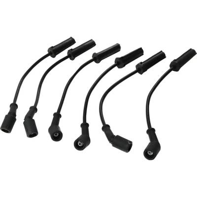 Rareelectrical - New Spark Plug Wire Compatible With Chevrolet Gmc Sierra 1500 Base 6 Cyl 4.3L Silverado 1500 Ls 6 - Image 2