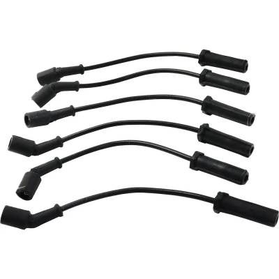 Rareelectrical - New Spark Plug Wire Compatible With Chevrolet Gmc Sierra 1500 Base 6 Cyl 4.3L Silverado 1500 Ls 6 - Image 4