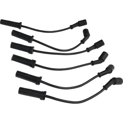 Rareelectrical - New Spark Plug Wire Compatible With Chevrolet Gmc Sierra 1500 Base 6 Cyl 4.3L Silverado 1500 Ls 6 - Image 5