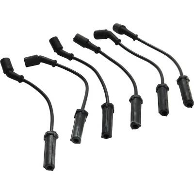 Rareelectrical - New Spark Plug Wire Compatible With Chevrolet Gmc Sierra 1500 Base 6 Cyl 4.3L Silverado 1500 Custom - Image 3