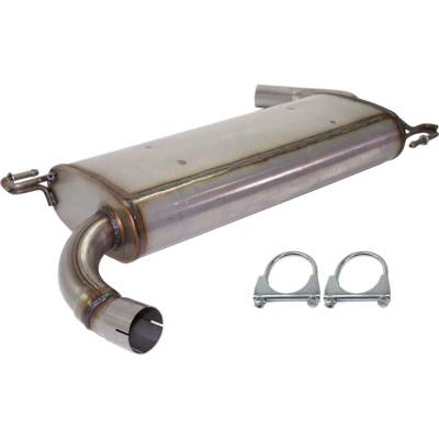 Rareelectrical - New Natural Muffler Compatible With Ram Promaster 3500 Base 6 Cyl 3.6L Promaster 2500 Base 6 Cyl - Image 2