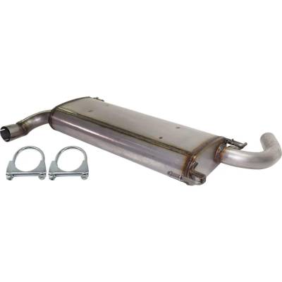 Rareelectrical - Natural Muffler Compatible With Ram Promaster 2500 Base 6 Cyl 3.6L Promaster 1500 Base 6 Cyl 3.6L - Image 3