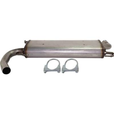 Rareelectrical - Natural Muffler Compatible With Ram Promaster 2500 Base 6 Cyl 3.6L Promaster 1500 Base 6 Cyl 3.6L - Image 5