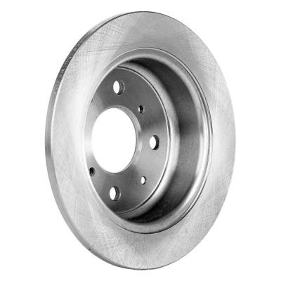 Rareelectrical - New Solid Brake Disc Compatible With Acura Honda Accord Exi 4 Cyl 2.0L Prelude Si 4Ws 4 Cyl 2.1L - Image 6