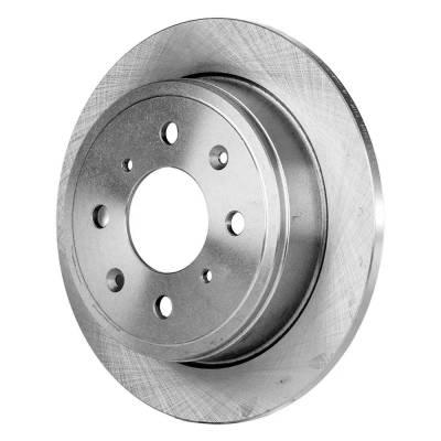 Rareelectrical - New Solid Brake Disc Compatible With Acura Honda Accord Exi 4 Cyl 2.0L Prelude Si 4Ws 4 Cyl 2.1L - Image 8