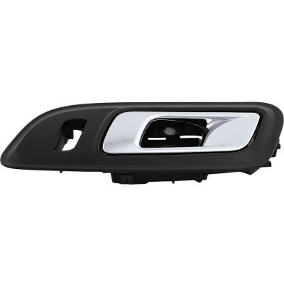 Rareelectrical - Front Driver Side Interior Door Handle Compatible With 2013-2019 Ford Taurus Chrome Lever With Black - Image 6