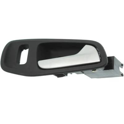 Rareelectrical - Front Passenger Side Interior Door Handle Compatible With 2014-2018 Ford Transit Chrome Lever With - Image 2