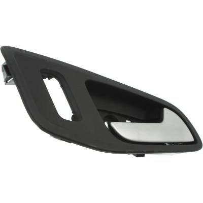 Rareelectrical - Front Passenger Side Interior Door Handle Compatible With 2014-2018 Ford Transit Chrome Lever With - Image 3