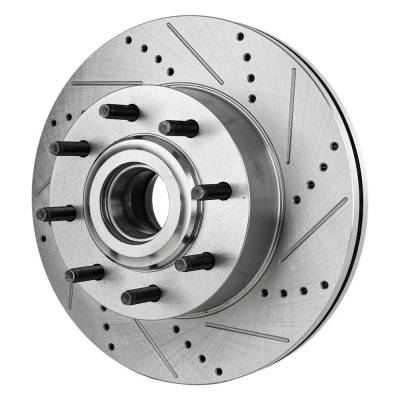 Rareelectrical - New OEM Replacement Performance Rotor Brake Disc Compatible With Ford F-350 Super Duty Xl 8 Cyl 6.7L - Image 6