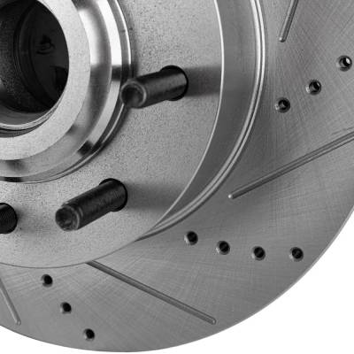 Rareelectrical - New OEM Replacement Performance Rotor Brake Disc Compatible With Ford F-350 Super Duty Xl 8 Cyl 6.7L - Image 7