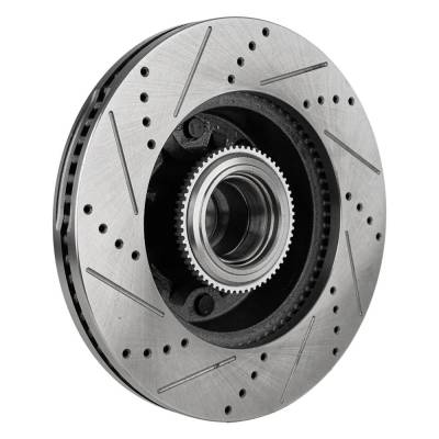 Rareelectrical - New OEM Replacement Performance Rotor Brake Disc Compatible With Ford F-350 Super Duty Xl 8 Cyl 7.3L - Image 5