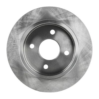 Rareelectrical - New Solid Brake Disc Compatible With Ford Fiesta S 4 Cyl 1.6L Focus St 4 Cyl 2.3L Focus Zx5 4 Cyl - Image 5