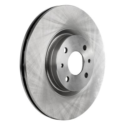 Rareelectrical - New Vented Brake Disc Compatible With Fiat 500 C Pop 4 Cyl 1.4L 500 Pop 4 Cyl 1.4L 500 Turbo 4 Cyl - Image 2