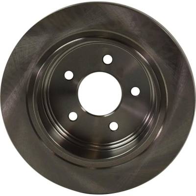 Rareelectrical - New Solid Brake Disc Compatible With Ford Explorer Sport Trac Xlt 6 Cyl 4.0L Explorer Sport Xlt 6 - Image 4