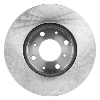 Rareelectrical - New Vented Brake Disc Compatible With Honda Accord Dx 4 Cyl 2.0L Accord Base 4 Cyl 1.8L Prelude 2.0 - Image 5
