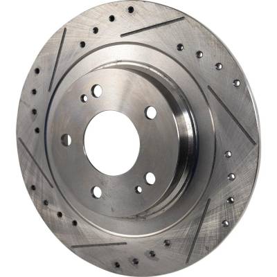 New Solid Brake Disc Compatible With Mitsubishi Outlander Es 4 Cyl 2.4L Rvr Gt 4 Cyl 2.4L Outlander