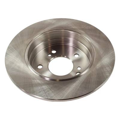Rareelectrical - New Solid Brake Disc Compatible With Chrysler Mercedes Benz E320 Base 6 Cyl 3.2L C230 Kompressor 4 - Image 2