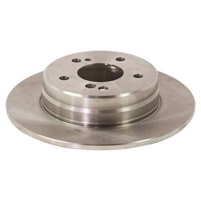 Rareelectrical - New Solid Brake Disc Compatible With Chrysler Mercedes Benz 300E Base 6 Cyl 3.2L C280 Base 6 Cyl - Image 5